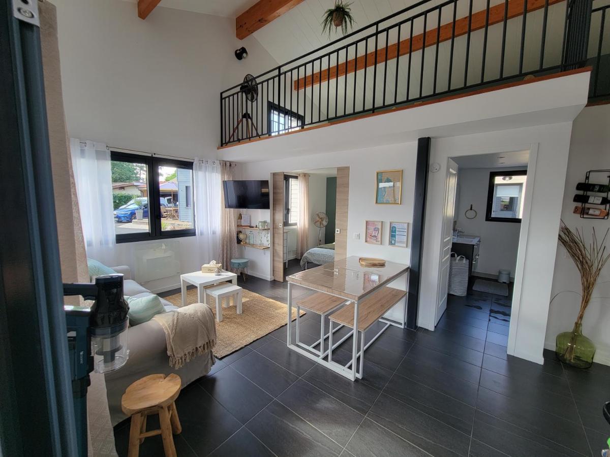 Les Cabanes De L'Airial Ecume Andernos-les-Bains Buitenkant foto